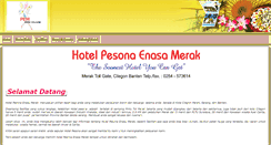 Desktop Screenshot of hotelpesonamerak.com