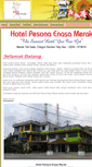 Mobile Screenshot of hotelpesonamerak.com