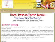 Tablet Screenshot of hotelpesonamerak.com